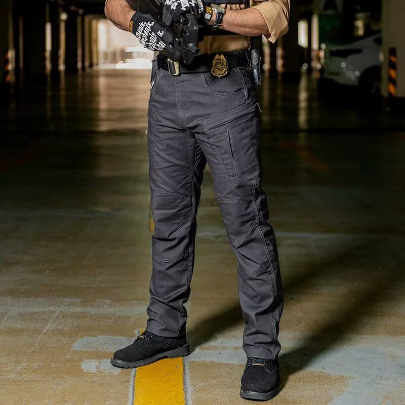 Aliexpress 2026 Men's Summer New Solid Color Sports Jogging Cargo Pants Versatile Casual Trousers Trendy in Stock