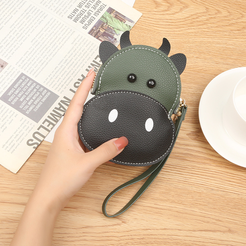 In stock cute coin purse for women wholesale Japanese new style hanging bag coin bag animal Lady cartoon coin purse ins