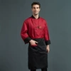 Set, long-sleeve, apron