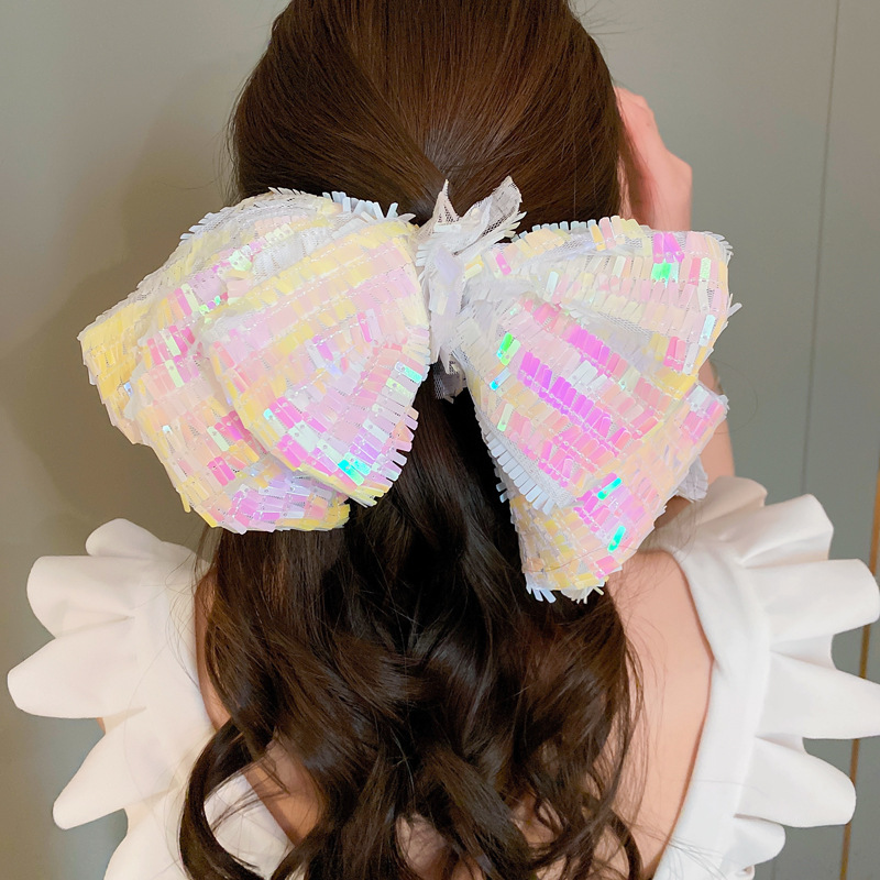 Simple Style Bow Knot Cloth Hair Clip display picture 2