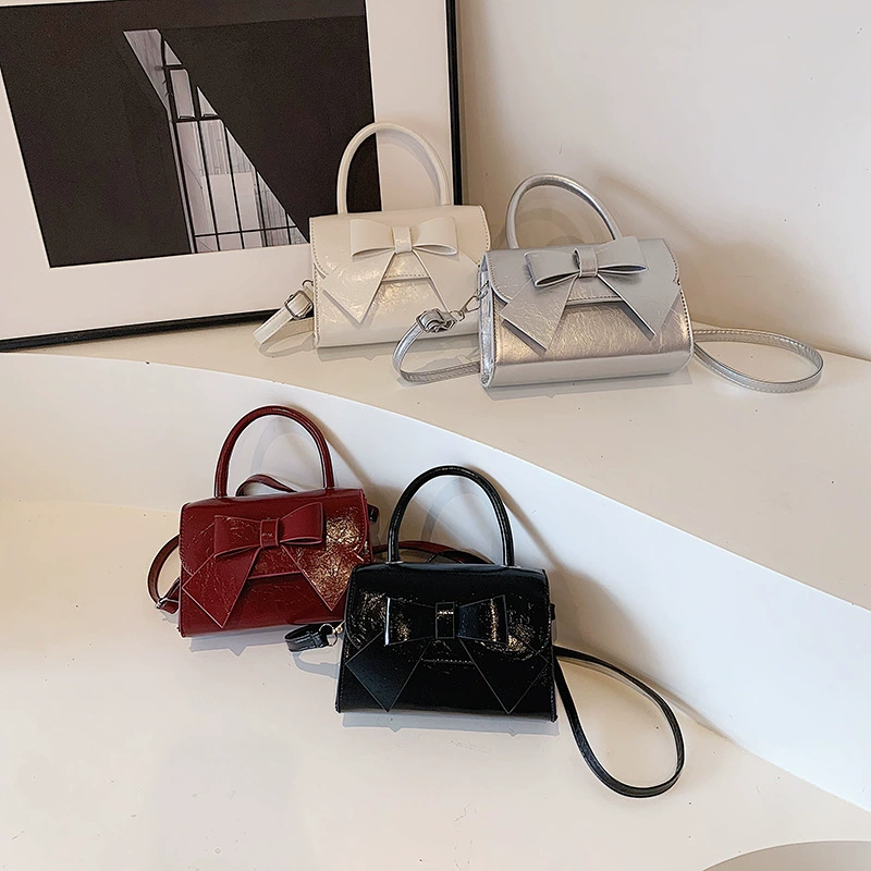 (Cross-border trading), handheld shoulder bag with bow, summer one-shoulder bag