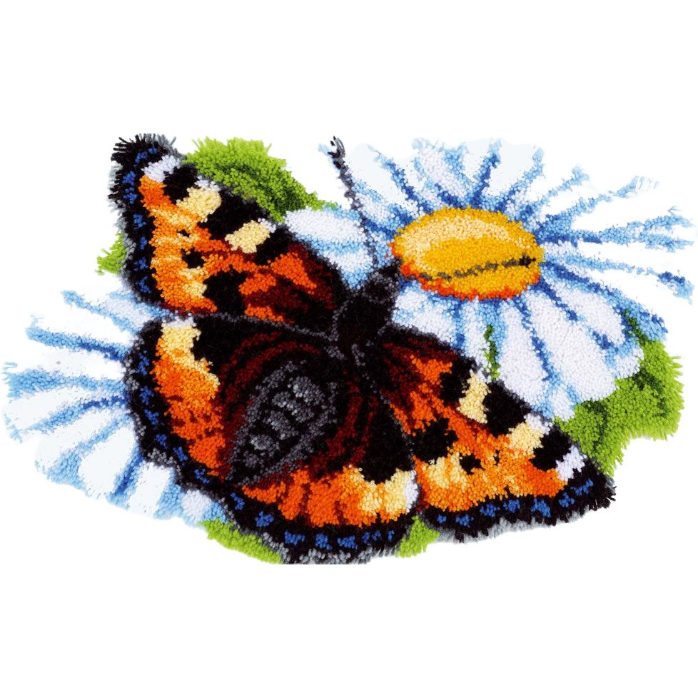 Набор для рукоделия: подушка-игрушка в форме животного, вышивка крючком, частичная вышивка, ручная работа, включая материалы.