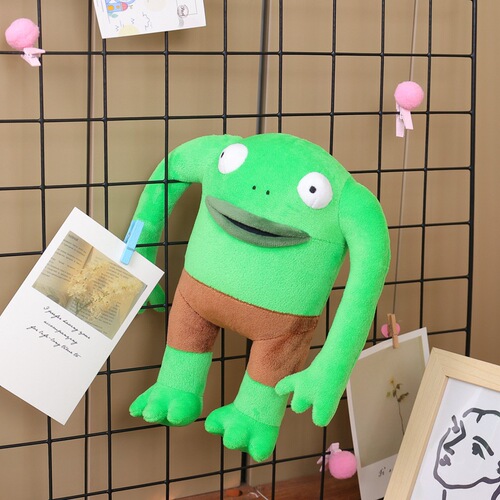 Hot-selling Cross-Border Smiling Friends Merchandise: Adorable Mr. Frog Plush Toy
