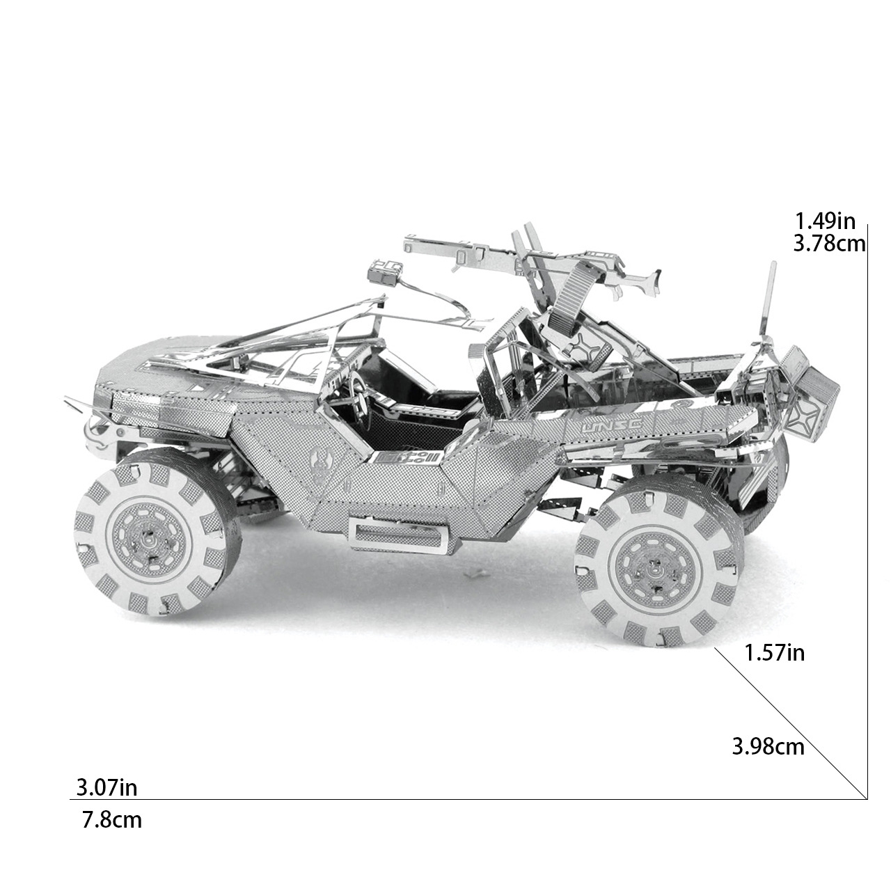 R2D2DIY puzzle de metal 3D hecho a mano modelo tridimensional para adultos Juguetes de puzzle de ensamblaje