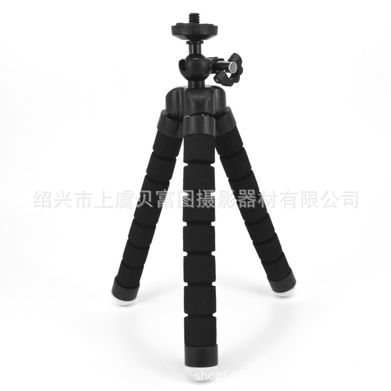 创意抖音自拍八爪鱼三脚架手机支架海绵多功能视频拍摄懒人支架