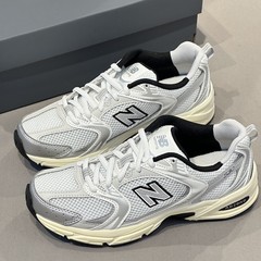 莆田鞋纯原nb530白银色复古情侣百搭跑步鞋N字男女休闲透气运动鞋