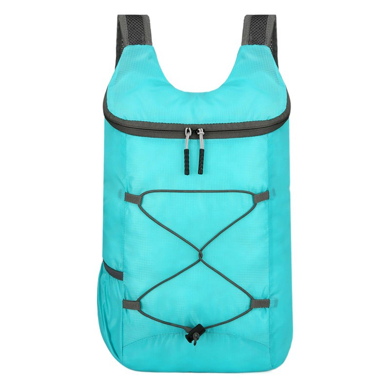 Warner heim на открытом воздухе спортивный сплошной цвет большой емкости молния рюкзак легкий складной водоотталкивающийся мешок на плечо