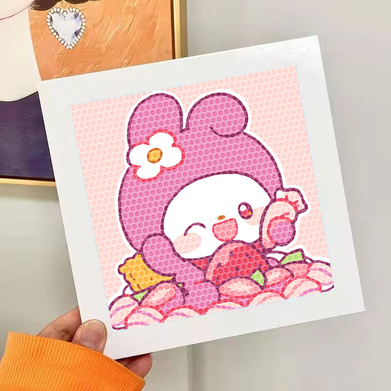 Nuevo dibujo de diamante infantil de labu diy pegatinas de diamante con marcos de fotos hechas a mano diy puzzle pegatinas de mampostería image 192