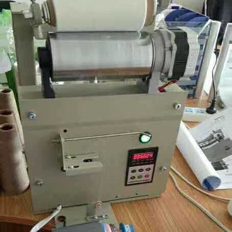 启庞高速络筒机倒纱机倒筒机槽筒机口罩机排线机纺织机械设备