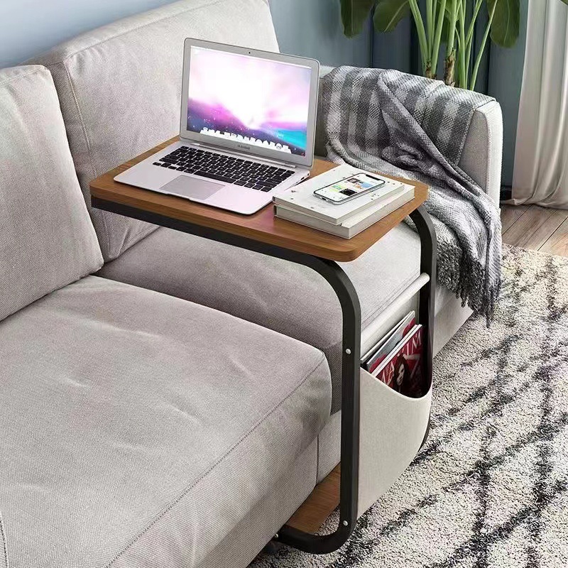 Mesa de té simple europea, mesa de té móvil pequeña, mesa de té de lujo ligera, mesa y silla de balcón, sala de estar, sofá, pequeño gabinete de mesa de té