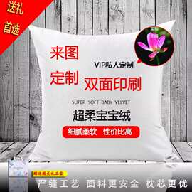 抱枕定制来图来样diy个性化创意定做活动礼品宣传偶像企业抱枕