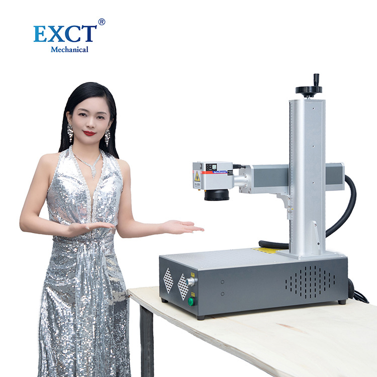 Máquina de marcado láser de mano máquina de codificación pequeña máquina de grabado portátil máquina de grabación láser automática de metal de fibra óptica