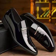 Q 31852 Men's Formal Shiny Leather Shoes ��ʿ��ƤƤЬ ��
