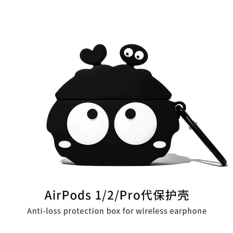 Apple, совместимые наушники из силикона с мультяшным дизайном, iPhone 1, 2/, pro2, bluetooth