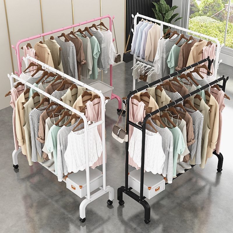 Combinación percha de ropa zapatos sombreros quilt tipo suelo balcón dormitorio sombreros gancho de almacenamiento de productos fabricantes de comercio exterior secado plegable