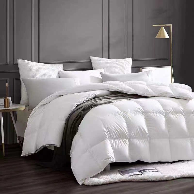 Down quilt 95% Goose Double Down quilt Cotton 120 Goose down Roman style three-dimensional The quilt core