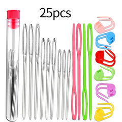工場直販鈍針、大きな目の針、手縫い針、セーター縫い針、DIY編み物ツール、刺繍リボン針