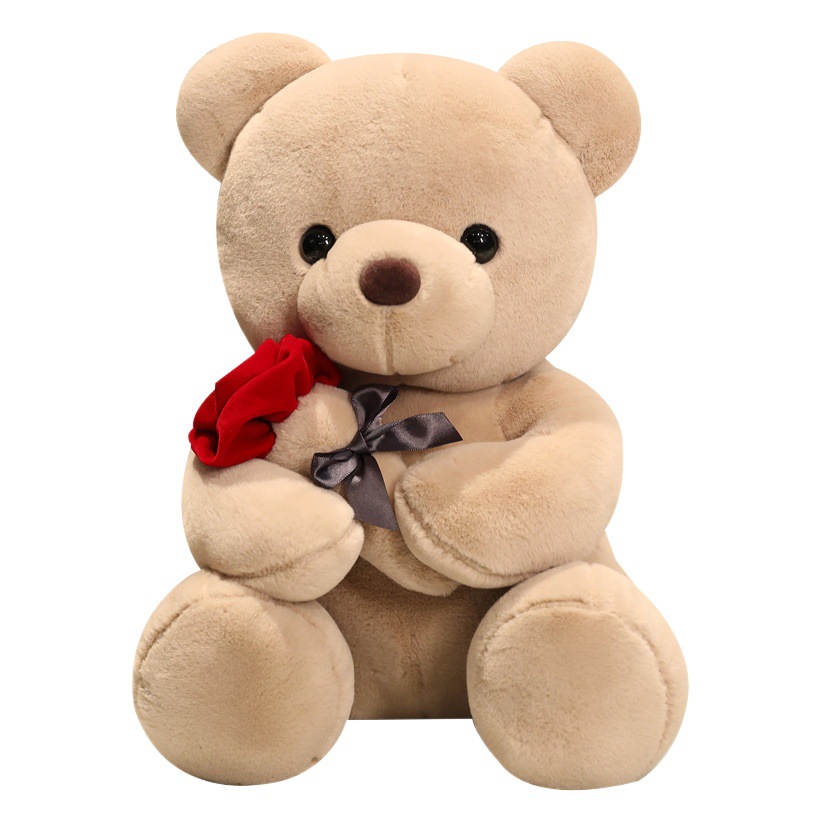 Regalo del Día de San Valentín, peluche de oso, muñeco grande para abrazar, muñeca para niña, muñeco de máquina de agarre