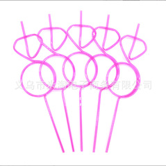 2022 Amazon Creative Diamond Shaped PET Large Cartoon Cute Wedding Festival Party Gift Straw