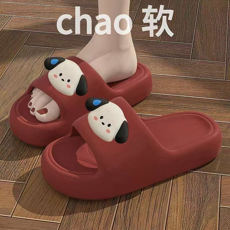 Dropshipping 2025 New Eva Soft-Soled Flip-Flops Wholesale Wear-Resistant Couple Style Women's Sandals