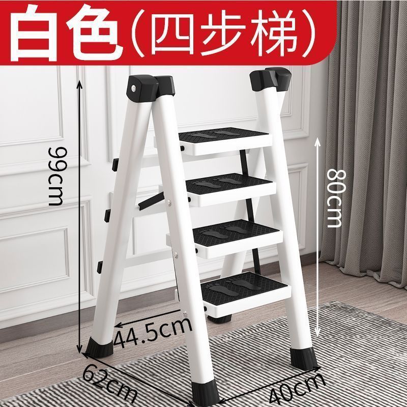 escalera doméstica escalera plegable de acero al carbono espesa escalera móvil escalera retráctil escalera multifuncional escalera interior