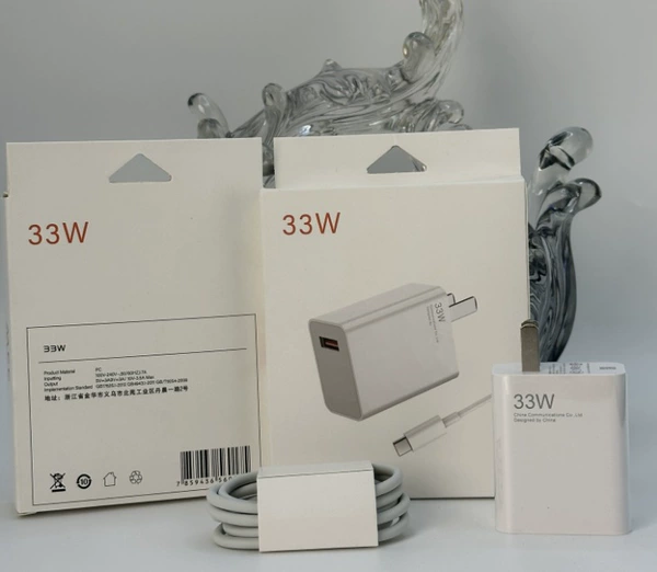33W super fast charging set (with 1m 6A cable)