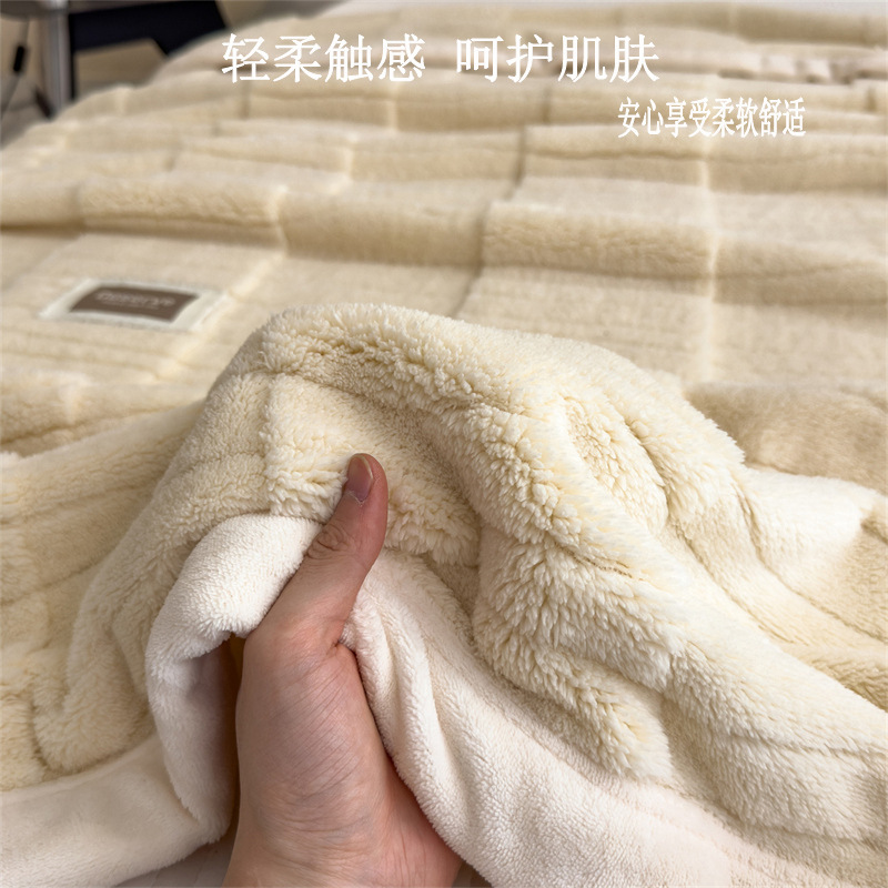 毛毯双面加厚空调毯沙发毯毛毯垫子办公室午睡毯子床上用学生宿舍|undefined