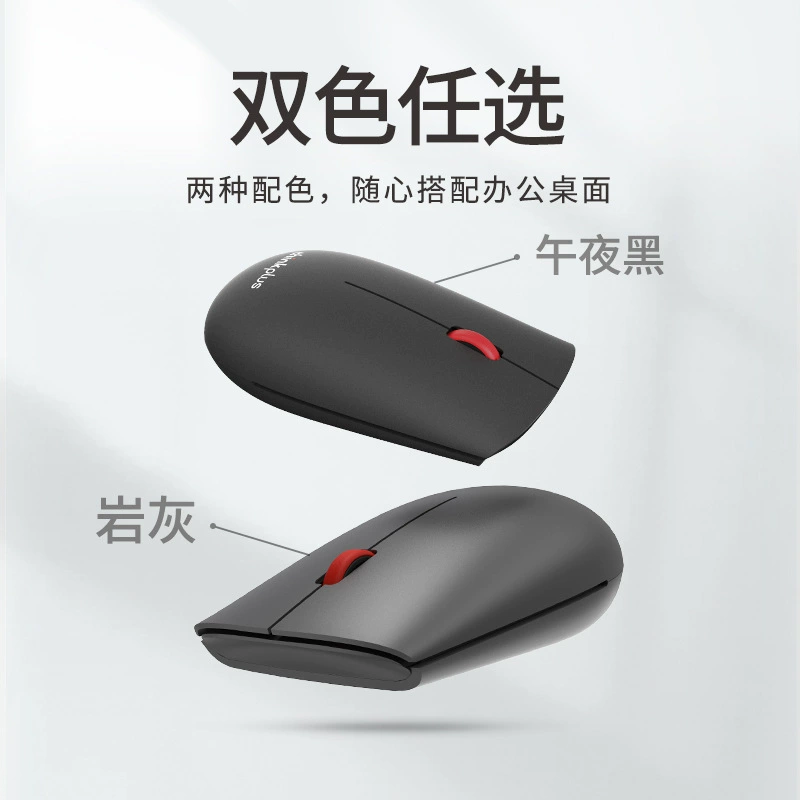 Lenovo thinkplus T60X wireless Bluetooth dual-mode mouse smart sleep ergonomic office 2.4G mouse