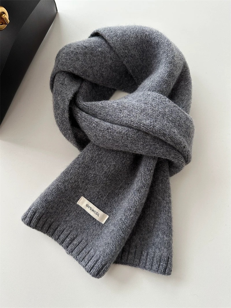 High quality pure wool - dark gray