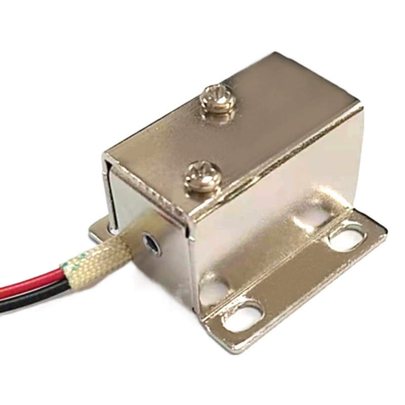 Умный кошачий домик, небольшой электронно-управляемый замок, 6 В/12 В постоянного тока, вендинговый автомат для вина, микроцифровой замок, ход 4,4 мм, электромагнитный замок
