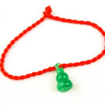 children's woven red rope bracelet handmade