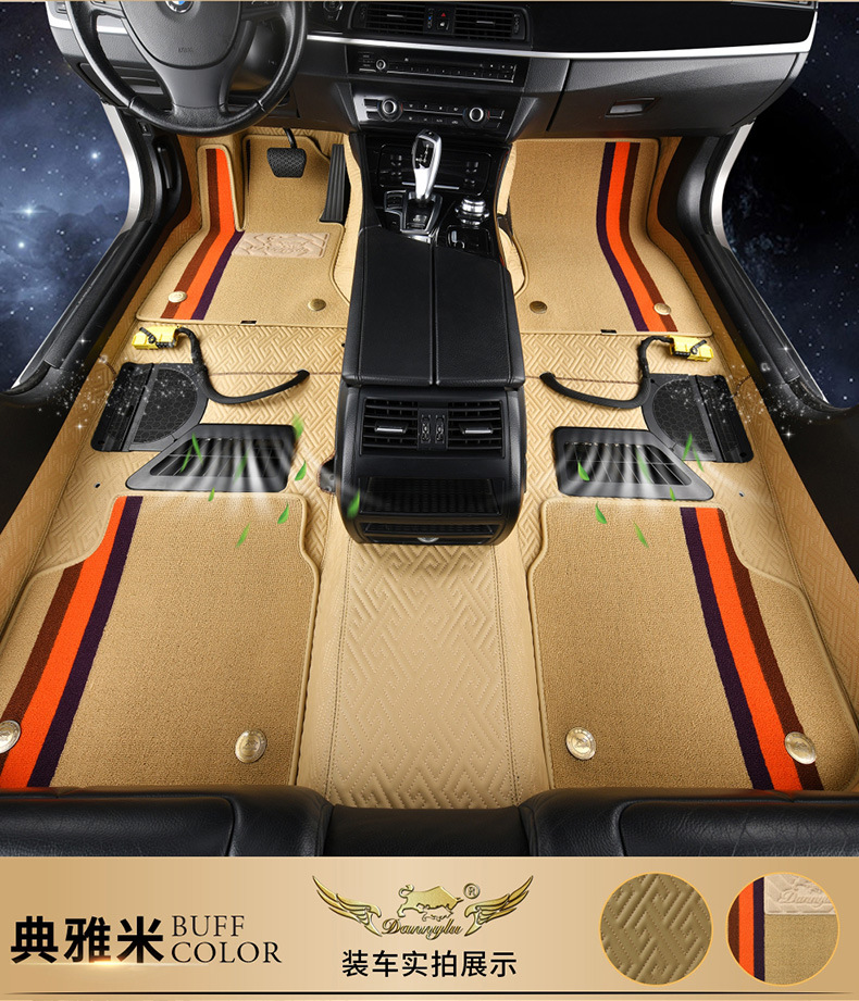 17-20 Dongfengguang Honda Crown Roadurv Floor Mats 36 Full Coverage Floor Rubber Mats Car Special Floor Mats