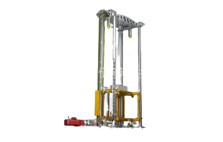 料箱出入库提升机上下层运输设备升降货梯仓库用升降平台往复垂直