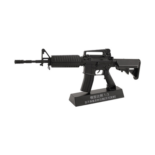 1:3 Scale Alloy Military Model M4A1 AR15 M416 Metal Gun Child's Toy Gun, Non-Firing
