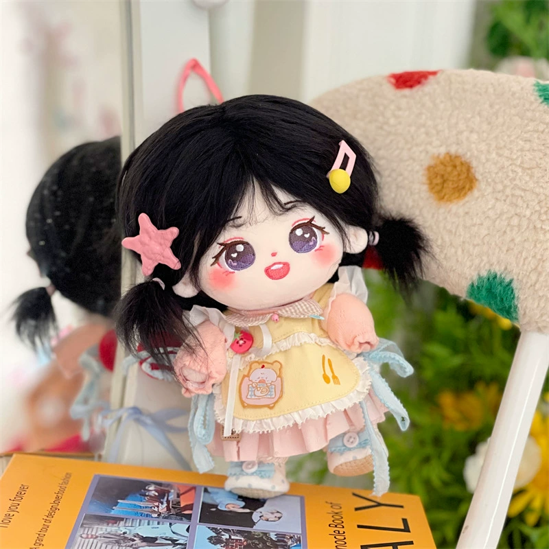 Хлопковая плюшевая кукла из натурального материала, игрушка, 20 см, подарок на день рождения