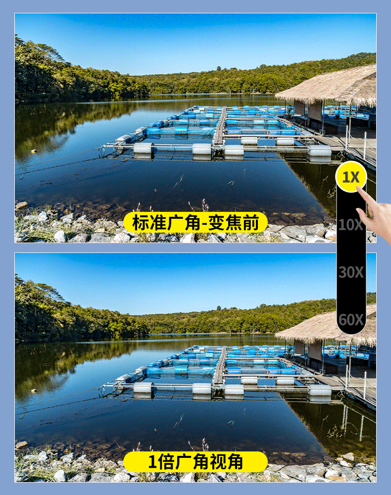 Solar-Powered Surveillance Camera 360-Degree Coverage Outdoor No Power No Network HD Night Vision 2026 New Model