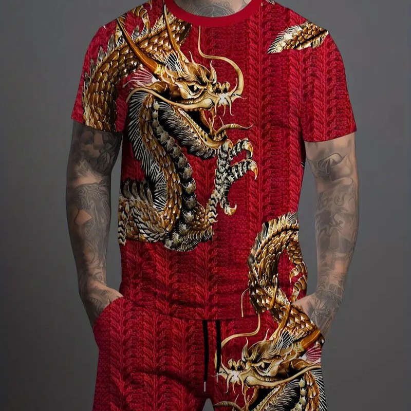 2025 nuevo producto Amazon nuevo conjunto de pantalones cortos de camiseta de manga corta de alta calidad transfronteriza europea y americana ME05 MA04
