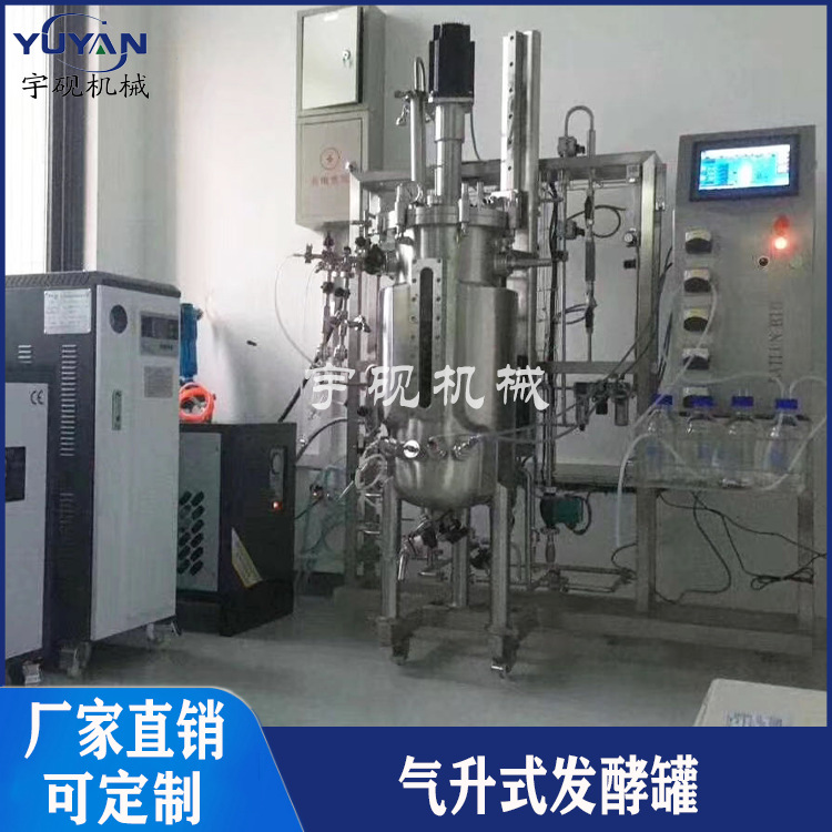 上海厂家气升环流式 鼓泡式空气喷射式气升式发酵罐气升式反应器