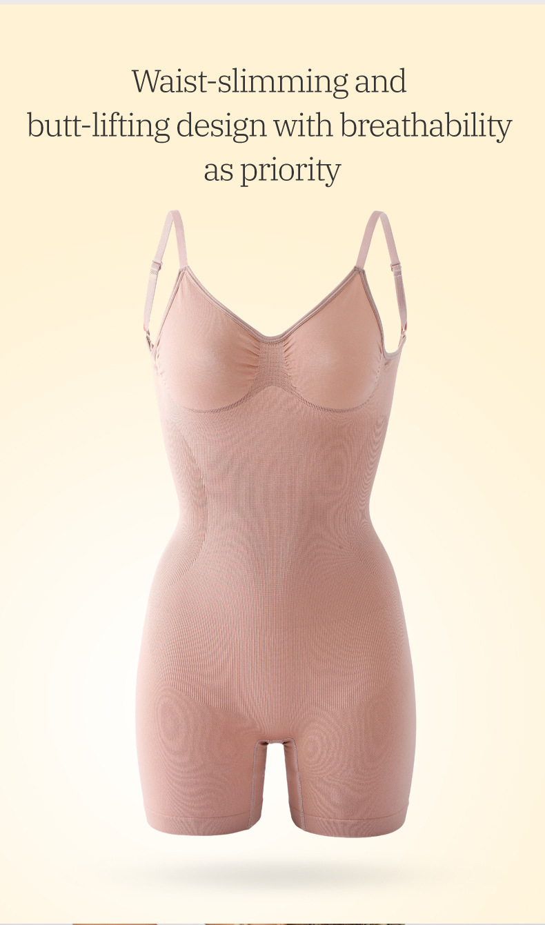 Women's Shapewear Bodysuit, Backless Hip Lifting Waist Trainer_voghion.com