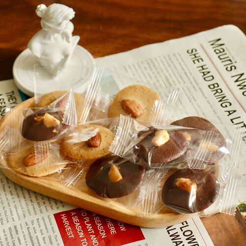 Hawaiian Cocoa Crisp Chocolate Almond Cookies Cocoa Crisp Snacks Meal Replacement Breakfast Snack Bulk Wholesale