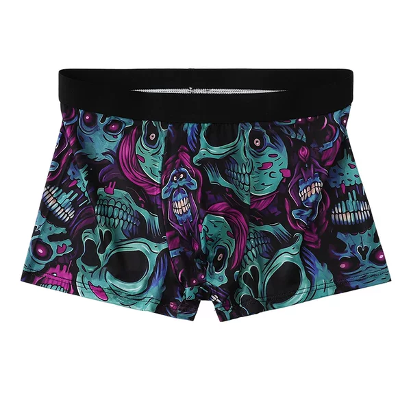New Men's Underwear, Skin-Friendly, Large Size, Breathable Boxer Briefs, Antibacterial 7A, Cross-Border Wholesale, Large Quantity, Great Price