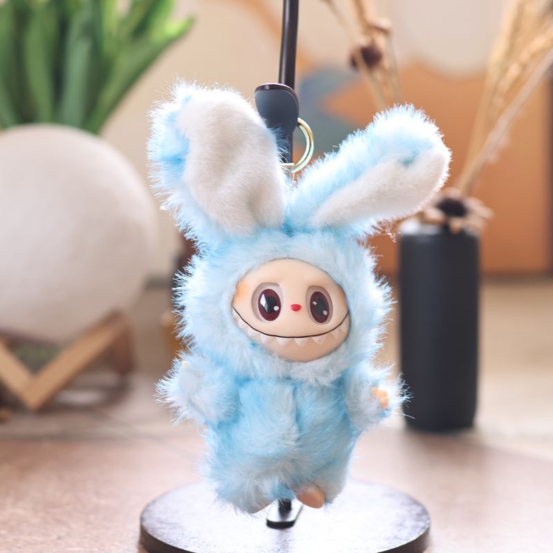 かわいいビニールウサギペンダントぬいぐるみ人形ウサギバッグペンダントキーホルダー人形人形|undefined