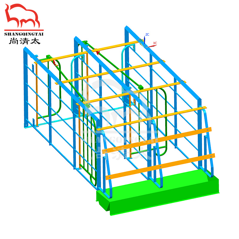 自由进出限位栏 定位栏 母猪妊娠栏 自由出入栏位 整体热浸锌