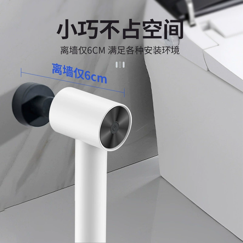 Cross -border toilet partner magnetic spray gun keys to avoid nails, supercharged, spurt head toilet high -pressure flusher toilet partner