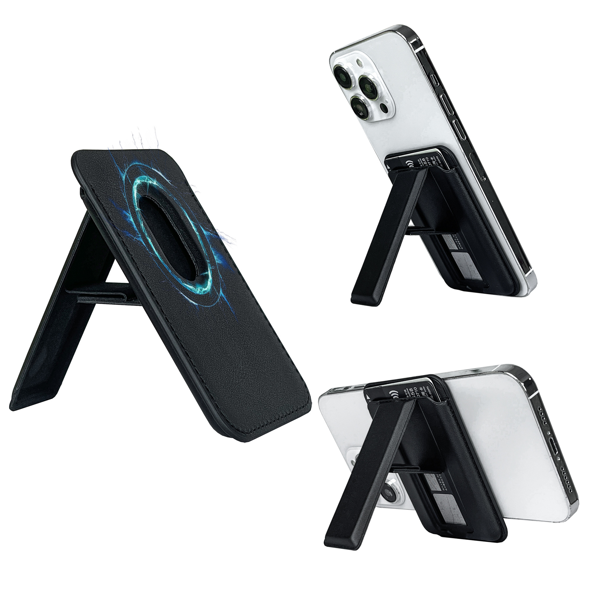 Soporte de paquete de tarjetas de succión magnética de suministro directo del fabricante, doble fila N52 fuerza magnética súper fuerte para la serie iPhone de Apple