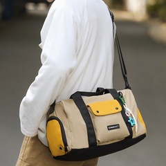 Fitness Yoga Bag for Men 2024 New Model Large Capacity Travel Waterproof Sports Bag Couple Sports Fitness Luggage Bag Trendy