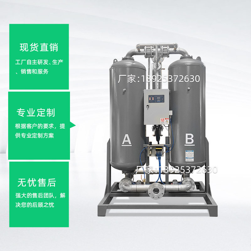3.8立方低露点微熱無熱再生吸着式乾燥機工場工業圧縮ガス乾燥機|undefined