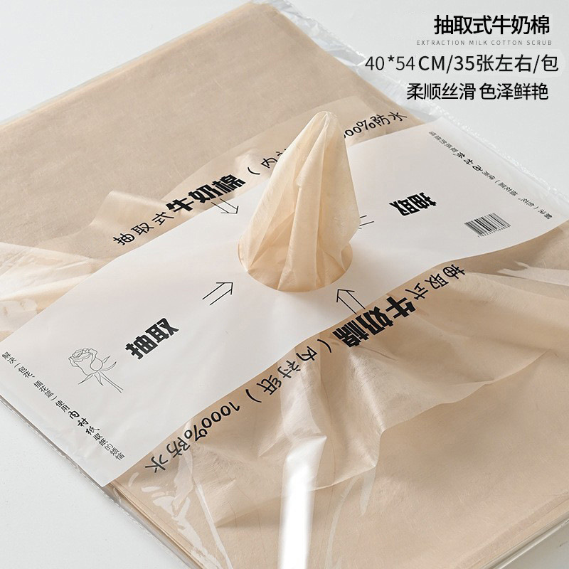 Material de forro de papel de algodón de leche extraíble para envolver flores, embalaje impermeable para floristerías, forro de ramo de algodón de leche.