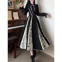 L 83968 New Chinese Style Retro Dress ���L�͹��B��ȹ �羳��