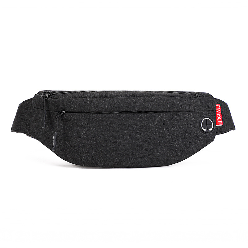 Waist Bag Wholesale Men's Outdoor Sports Bag Mobile Phone Waist Bag Custom Nylon Waterproof Shoulder Crossbody Bag Men's Chest Bag